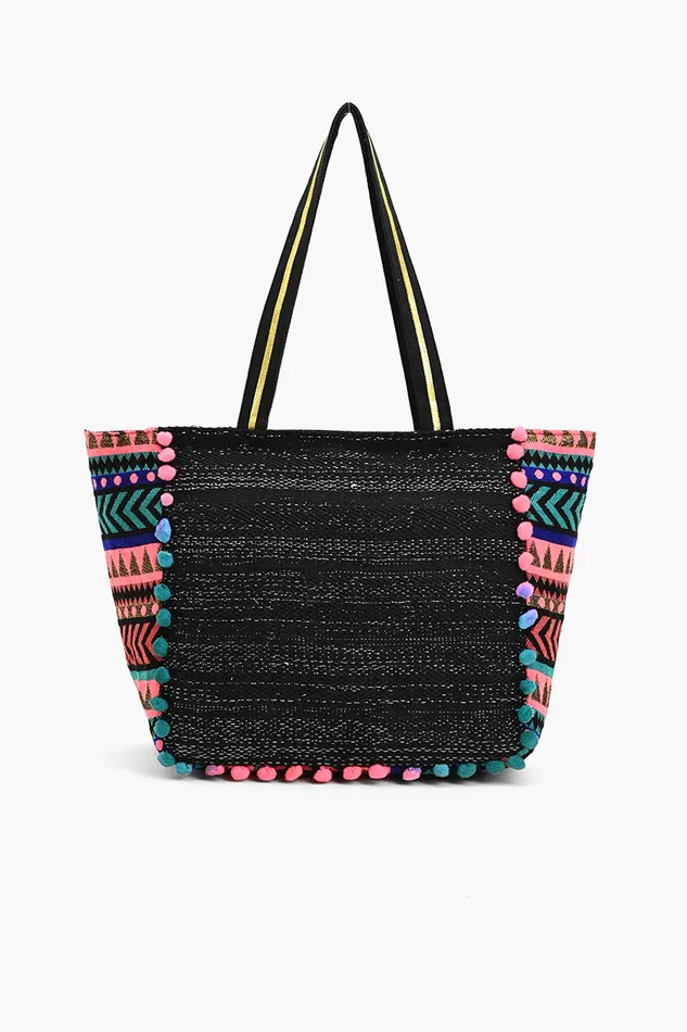 Embellished Shopper Tote Owl Women Totes America and Beyond