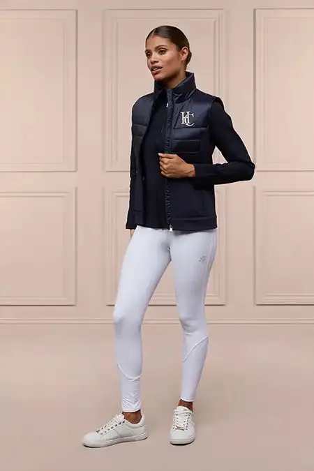 Equestrian Gilets Holland Cooper Hybrid Gilet Ink Navy Equestrian Gilets Holland Cooper Hybrid Gilet Ink Navy