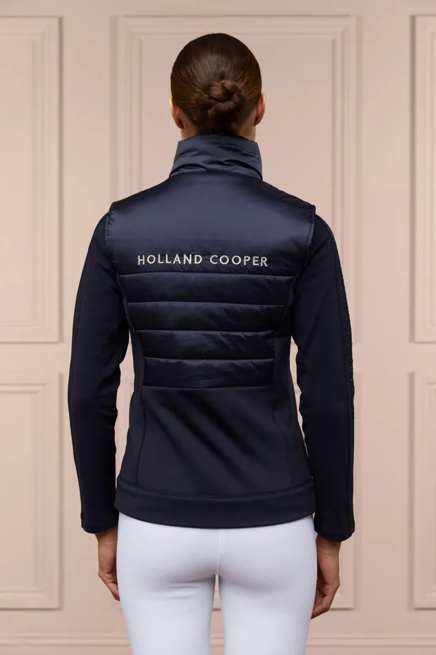 Equestrian Gilets Holland Cooper Hybrid Gilet Ink Navy Equestrian Gilets Holland Cooper Hybrid Gilet Ink Navy