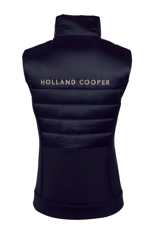Equestrian Gilets Holland Cooper Hybrid Gilet Ink Navy Equestrian Gilets Holland Cooper Hybrid Gilet Ink Navy