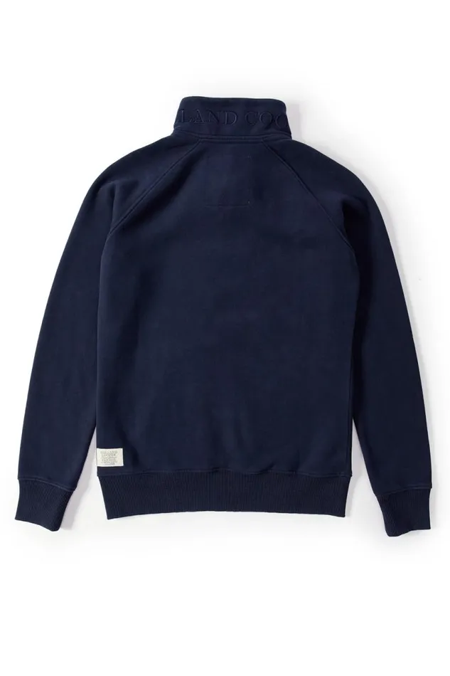 EquestrianWomen Hoodies and Sweatshirts Holland Cooper Crest Zip Henley Ink Navy EquestrianWomen Hoodies and Sweatshirts Holland Cooper Crest Zip Henley Ink Navy
