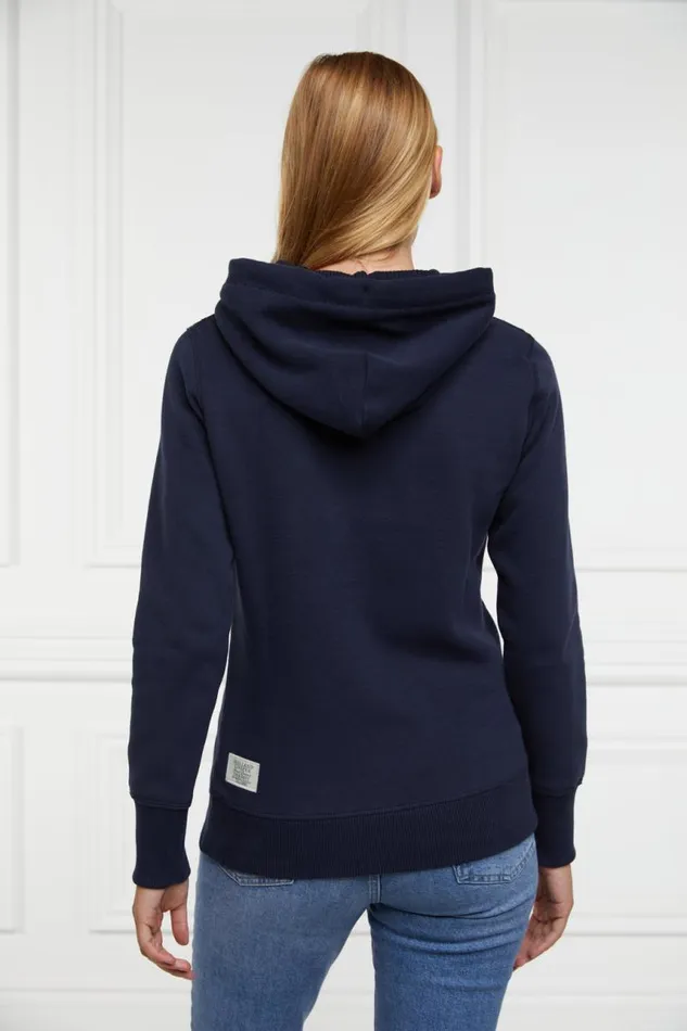 EquestrianWomen Hoodies and Sweatshirts Holland Cooper Varsity Hoodie Ink Navy EquestrianWomen Hoodies and Sweatshirts Holland Cooper Varsity Hoodie Ink Navy