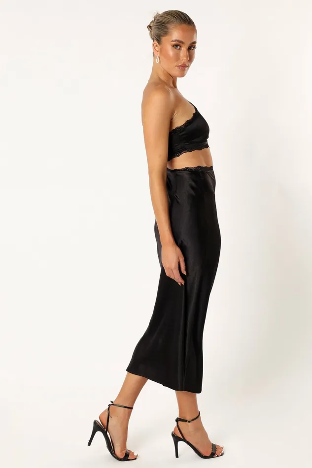 Event Dresses Alta Long Midi Dress Black 8211 Petal and Pup Women