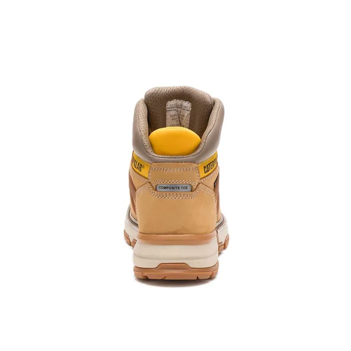 Excavator Superlite Waterproof Carbon Composite Toe Work Boot Honey Reset Men Cat Footwear Boots