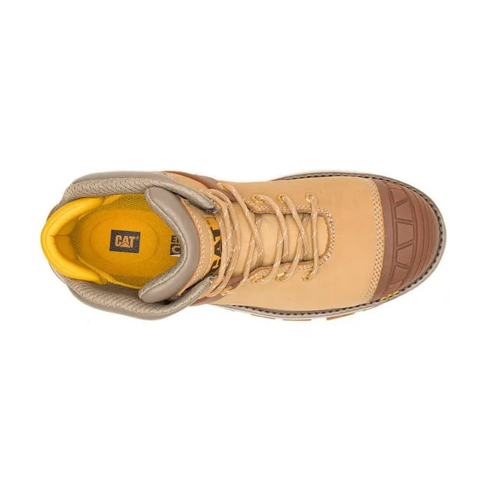 Excavator Superlite Waterproof Carbon Composite Toe Work Boot Honey Reset Men Cat Footwear Boots