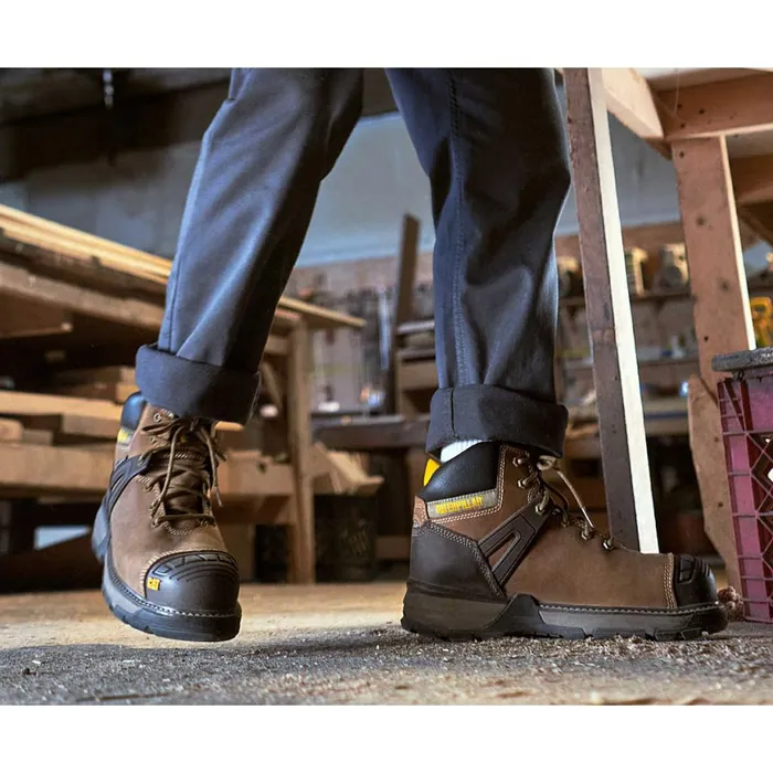 Excavator Superlite Waterproof Carbon Composite Toe Work Boot Honey Reset Men Cat Footwear Boots