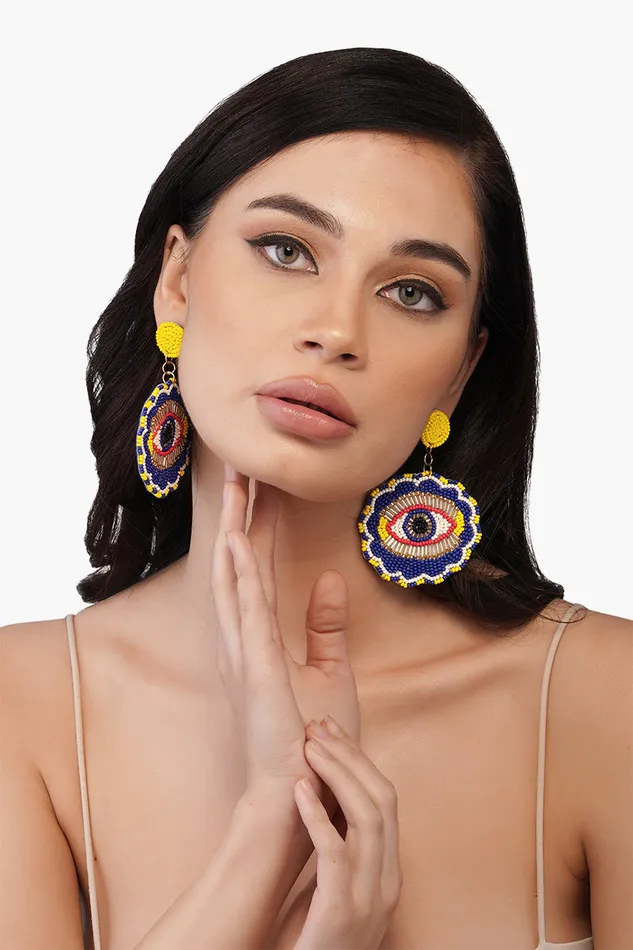 Eye see you Evil Eye Earrings Earrings America and Beyond Women