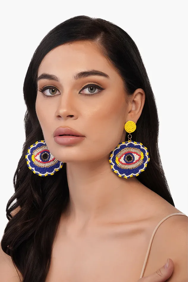 Eye see you Evil Eye Earrings Earrings America and Beyond Women