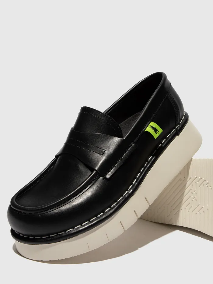 Flat Ankle Boots IKER246FLY TUNDER BLACK Women Fly London Ankle Boots