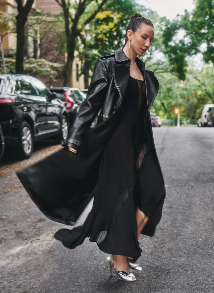 Fleur Du Mal Outerwear Leather Trench Coat Black 8211 Women Fleur Du Mal Outerwear Leather Trench Coat Black 8211 Women
