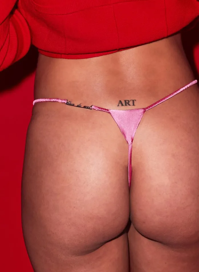 Fleur Du Mal Thongs Fleur Du Luxe VString Pink Cadillac 8211 Women Fleur Du Mal Thongs Fleur Du Luxe VString Pink Cadillac 8211 Women