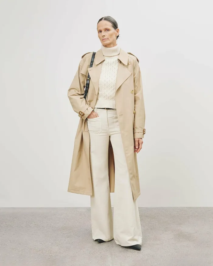 FLORENCE PANT Ecru Women Nili Lotan Pants and Shorts