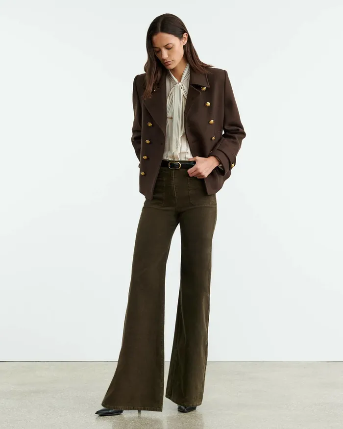 FLORENCE PANT Ecru Women Nili Lotan Pants and Shorts