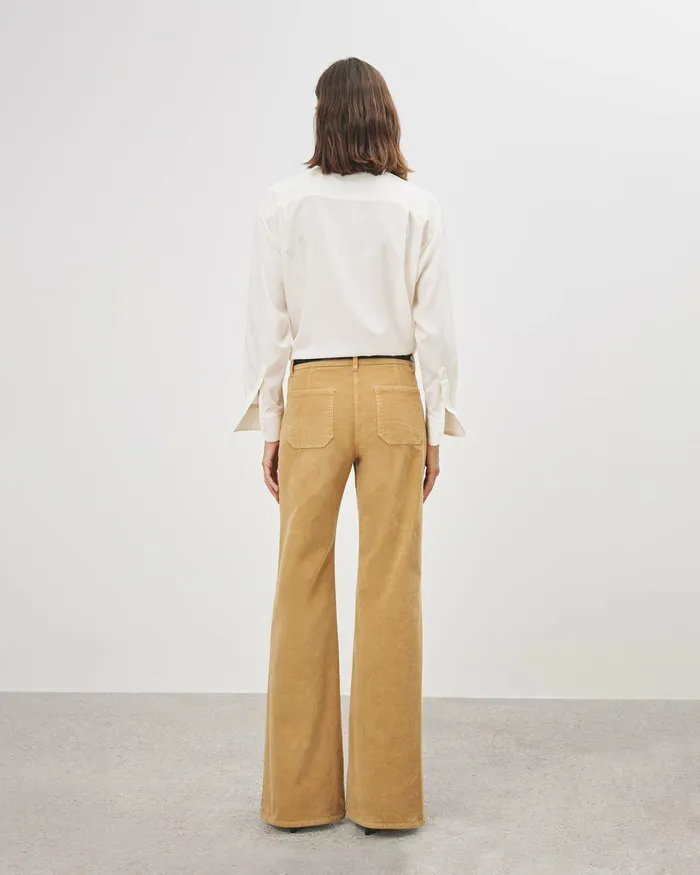 FLORENCE PANT Ecru Women Nili Lotan Pants and Shorts