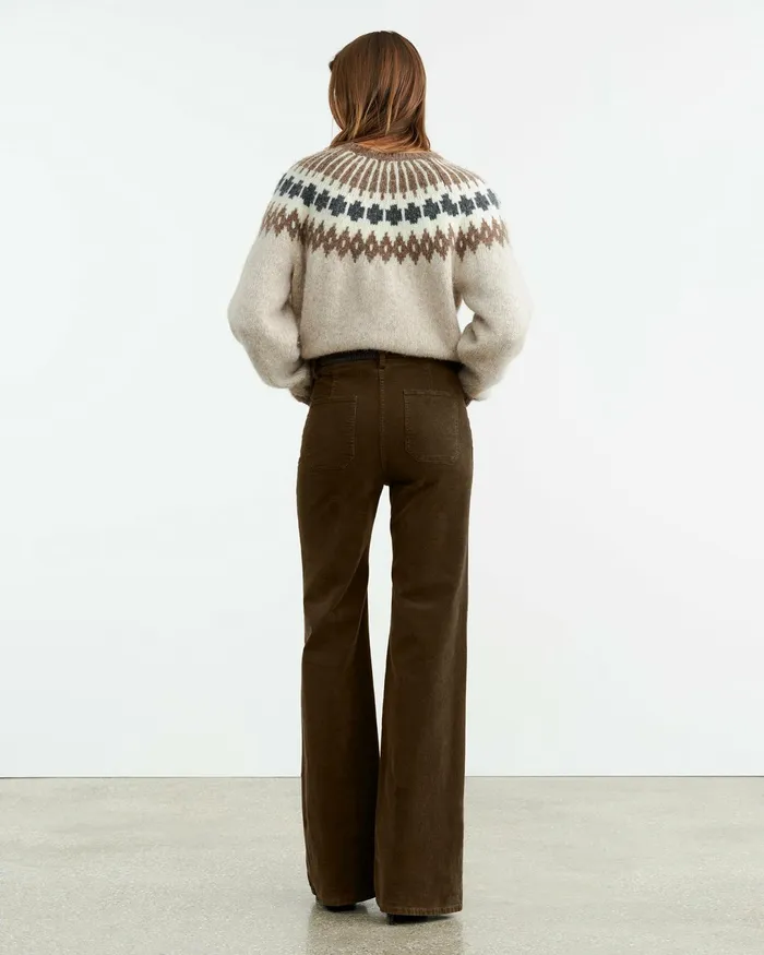 FLORENCE PANT Ecru Women Nili Lotan Pants and Shorts