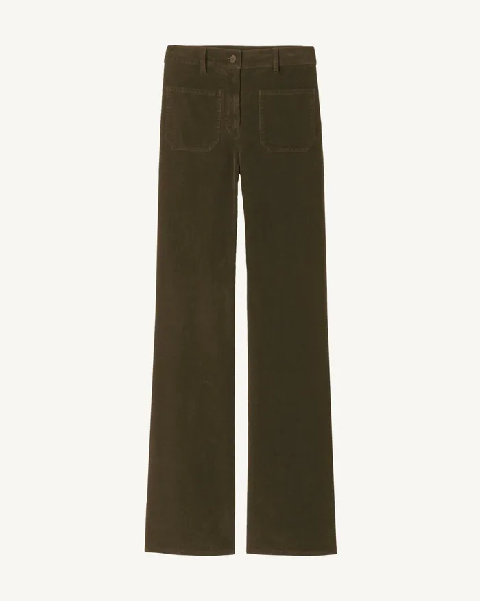 FLORENCE PANT Ecru Women Nili Lotan Pants and Shorts