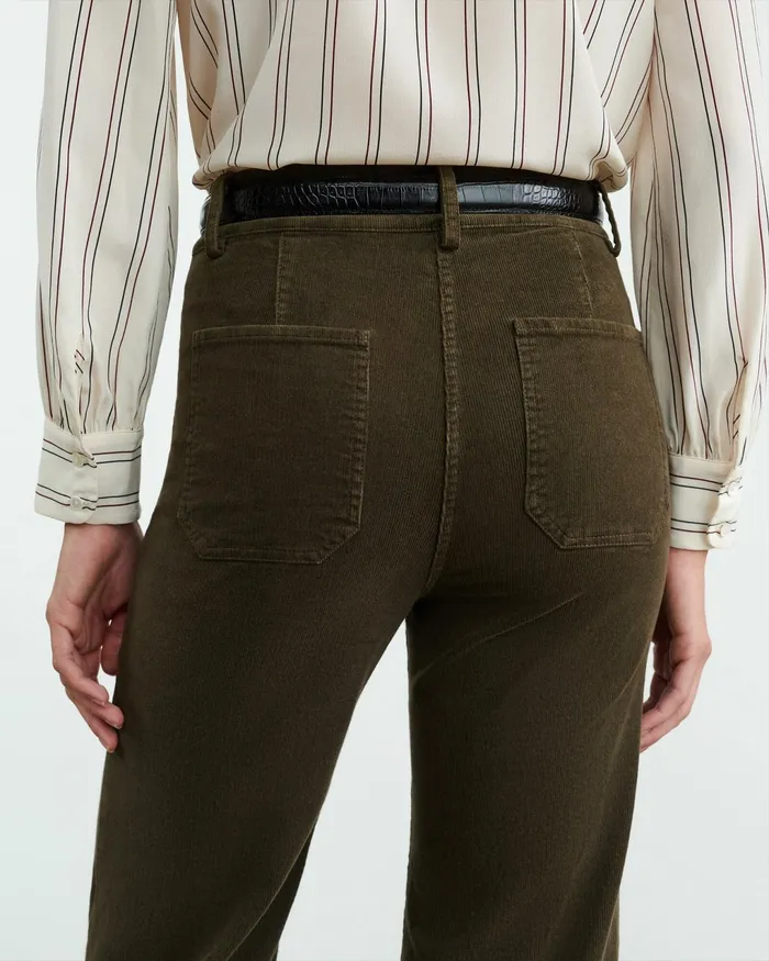 FLORENCE PANT Ecru Women Nili Lotan Pants and Shorts