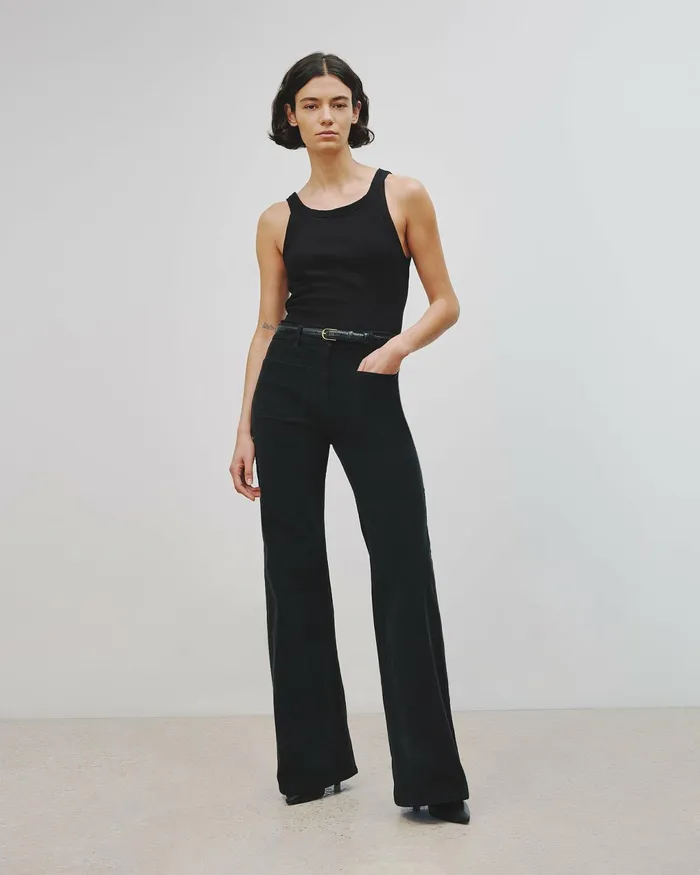 FLORENCE PANT Ecru Women Nili Lotan Pants and Shorts