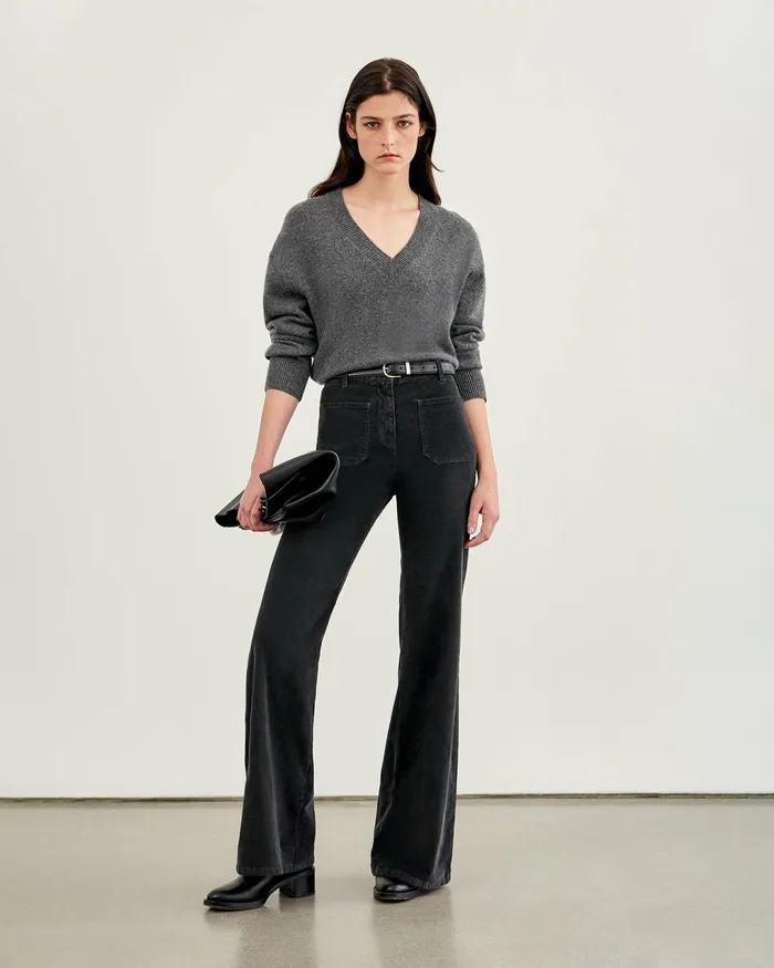 FLORENCE PANT Ecru Women Nili Lotan Pants and Shorts