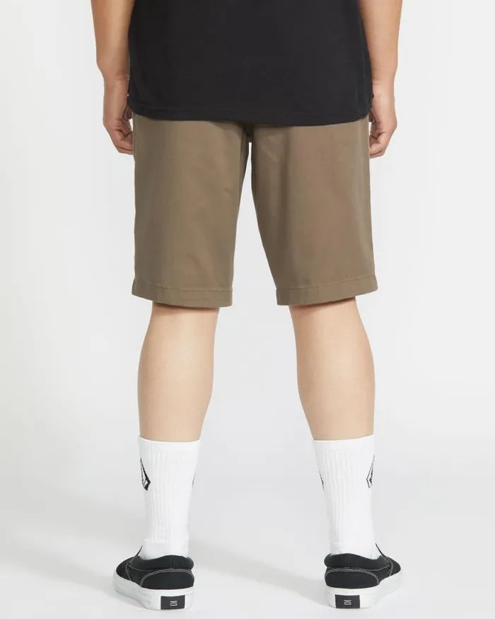 Frickin Modern Stretch Shorts 8211 Mushroom Mens Volcom Golf