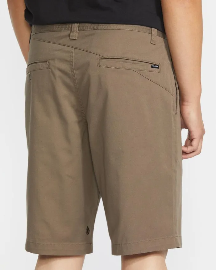 Frickin Modern Stretch Shorts 8211 Mushroom Mens Volcom Golf