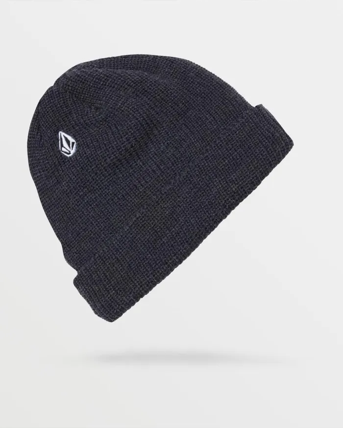 Full Stone Beanie 8211 Charcoal Heather Mens Volcom Accessories
