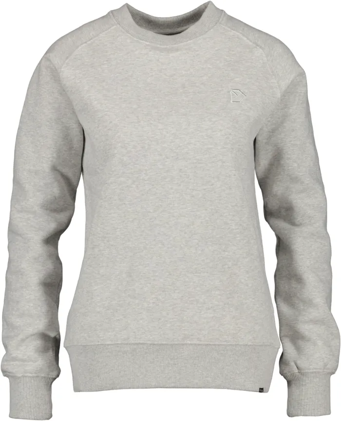 Fyn Women039s Sweater Aluminum Melange Women Didriksons Hoodies and Sweatshirts Fyn Women039s Sweater Aluminum Melange Women Didriksons Hoodies and Sweatshirts