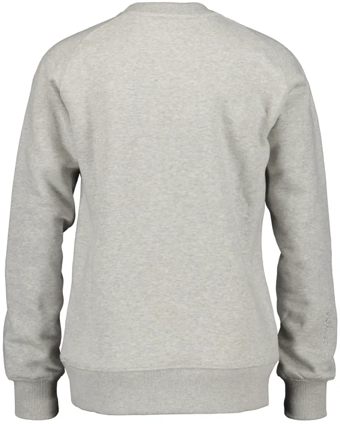 Fyn Women039s Sweater Aluminum Melange Women Didriksons Hoodies and Sweatshirts Fyn Women039s Sweater Aluminum Melange Women Didriksons Hoodies and Sweatshirts