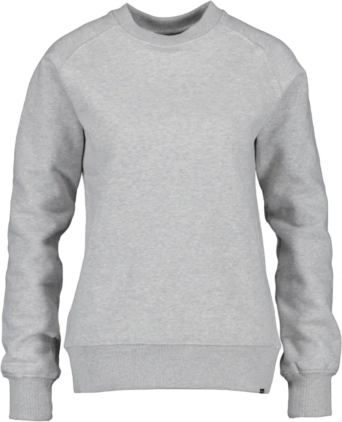 Fyn Women039s Sweater Aluminum Melange Women Didriksons Hoodies and Sweatshirts Fyn Women039s Sweater Aluminum Melange Women Didriksons Hoodies and Sweatshirts