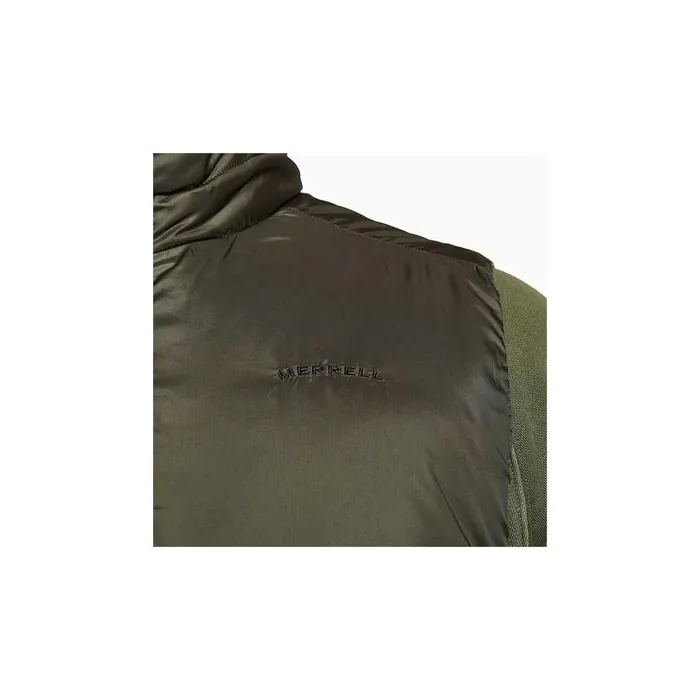 Geotex Insulated Vest Dusty Olive Men Merrell Tops Geotex Insulated Vest Dusty Olive Men Merrell Tops