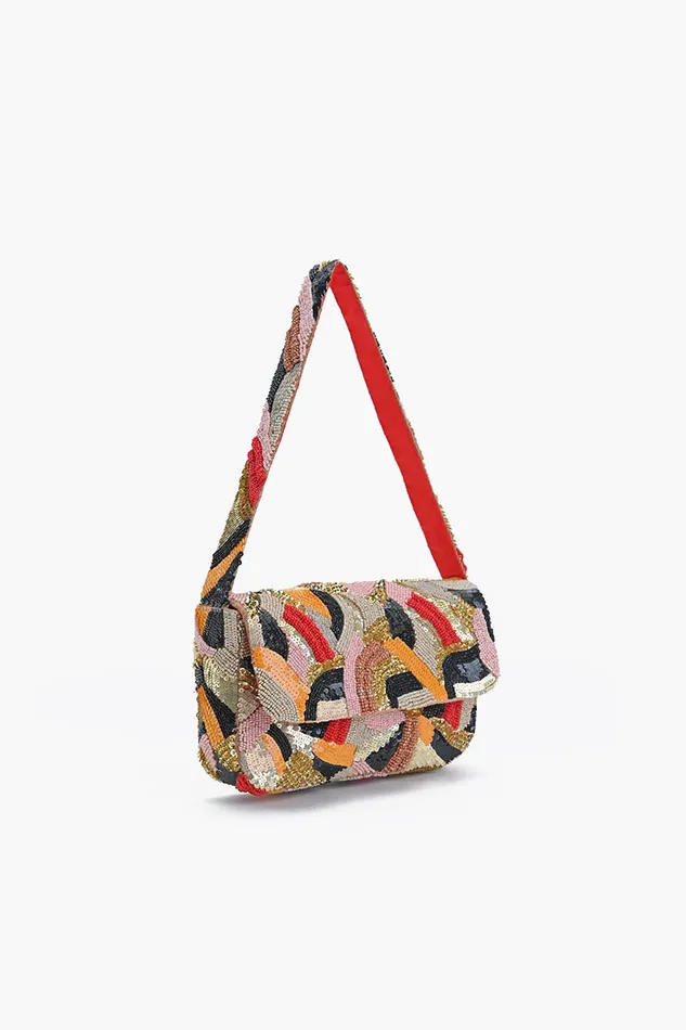 Glimmerwing Embellished Shoulder Bag Shoulder Bags America and Beyond Women
