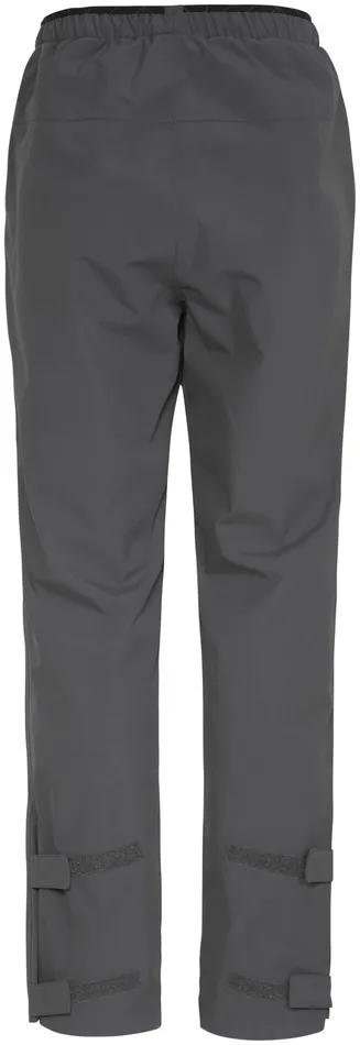 Grit Unisex Rain Pants Coal Black Men Didriksons Waterproof Trousers