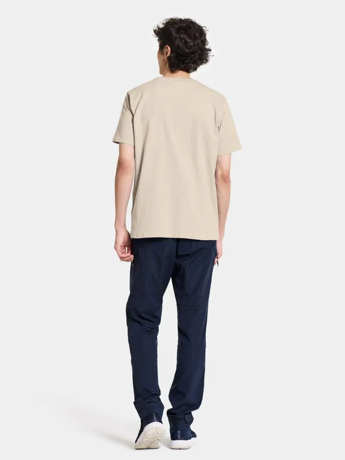 Harald Men039s Tshirt 3 Light Beige Men Didriksons Tshirts and Polos