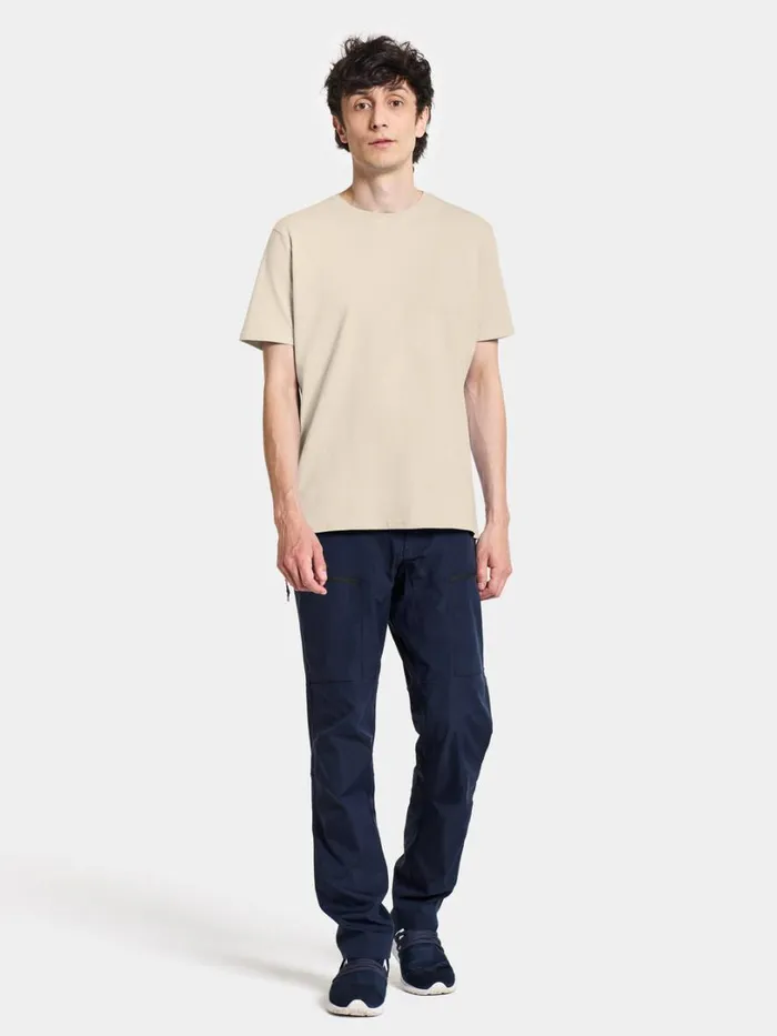 Harald Men039s Tshirt 3 Light Beige Men Didriksons Tshirts and Polos