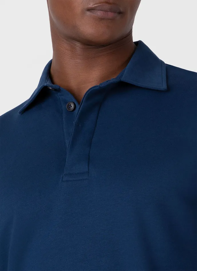 Heavyweight Rugby Polo Shirt Naval Blue Polo Shirts ussunspel Men Heavyweight Rugby Polo Shirt Naval Blue Polo Shirts ussunspel Men