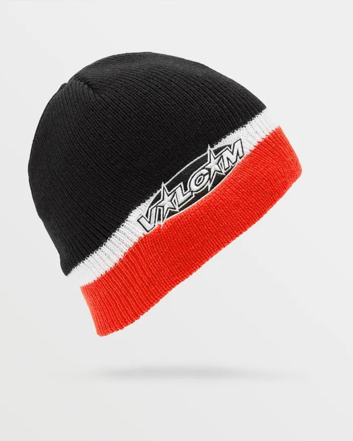 Hot Tune Beanie 8211 Black Mens Volcom Accessories