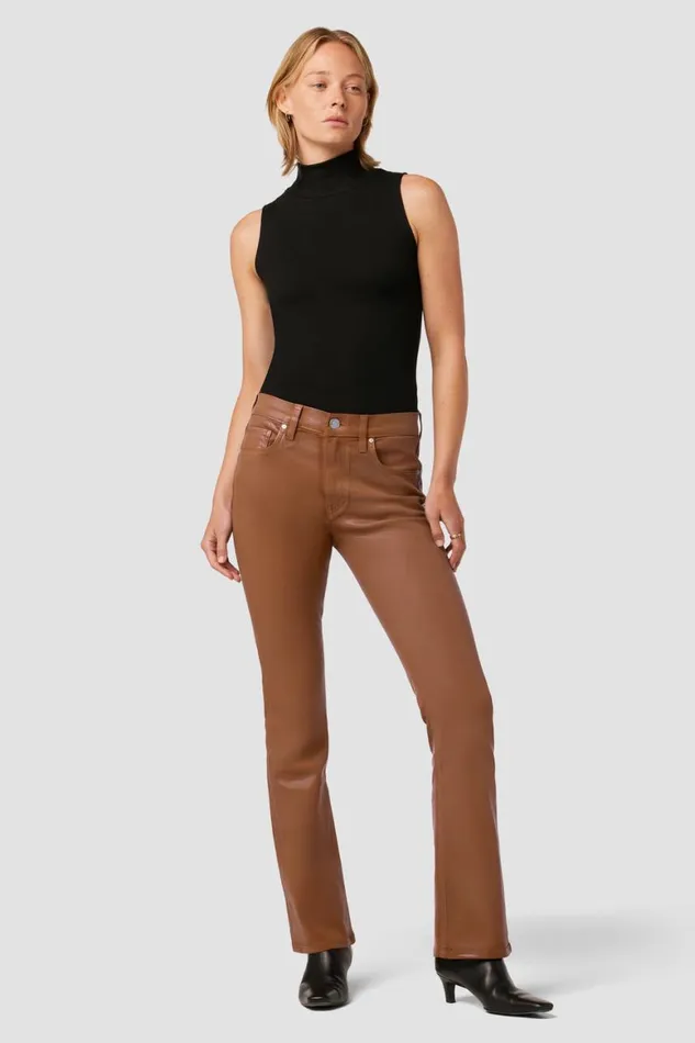 Hudson Jeans Bootcut Barbara HighRise Baby Bootcut Jean Coated Caramel Cafe 8211 Women Hudson Jeans Bootcut Barbara HighRise Baby Bootcut Jean Coated Caramel Cafe 8211 Women
