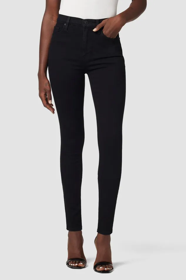 Hudson Jeans Longer Inseams Barbara HighRise Super Skinny Supermodel Jean Black 8211 Women Hudson Jeans Longer Inseams Barbara HighRise Super Skinny Supermodel Jean Black 8211 Women
