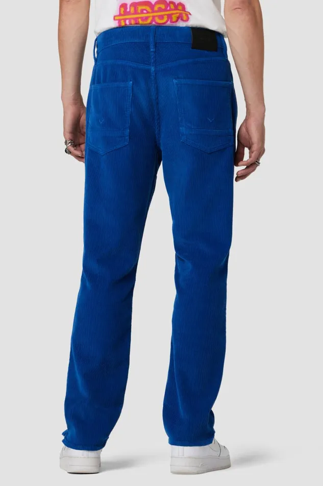 Hudson Jeans Pants Reese Straight Leg Corduroy Pant 32034 Inseam Cobalt Blue 8211 Men Hudson Jeans Pants Reese Straight Leg Corduroy Pant 32034 Inseam Cobalt Blue 8211 Men