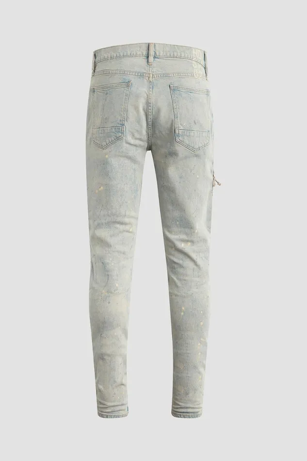 Hudson Jeans Skinny Zack Side Zip Skinny Jean Stripped Paint 8211 Men Hudson Jeans Skinny Zack Side Zip Skinny Jean Stripped Paint 8211 Men