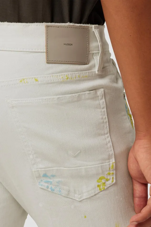 Hudson Jeans Skinny Zack Skinny Jean White Painter 8211 Men