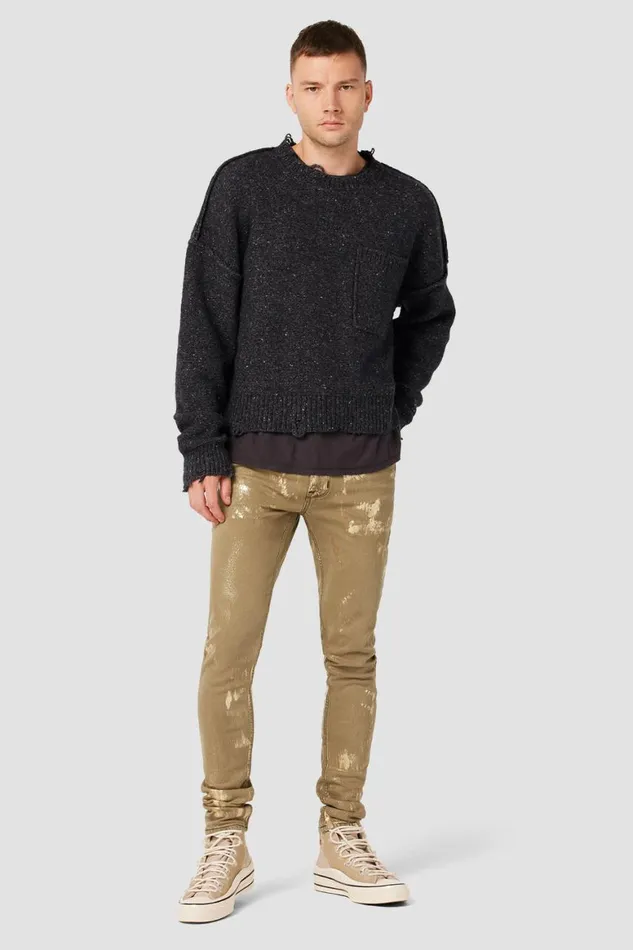 Hudson Jeans Tall Inseams Zack Skinny Jean 36034 Inseam Bronze Foil 8211 Men Hudson Jeans Tall Inseams Zack Skinny Jean 36034 Inseam Bronze Foil 8211 Men