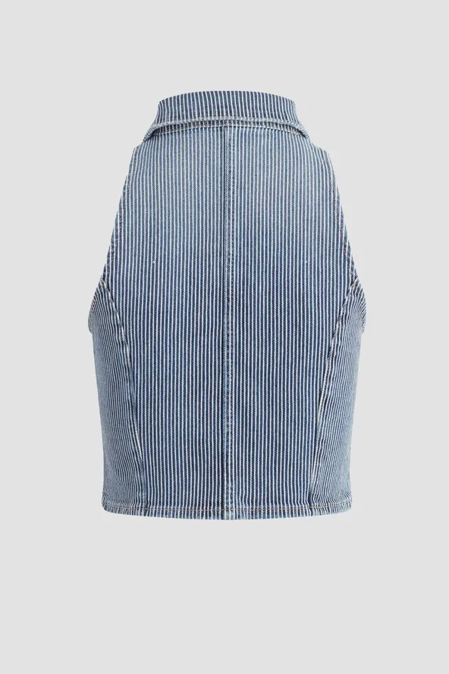 Hudson Jeans Tops and Sweaters Halter Vest Railroad Stripe 8211 Women Hudson Jeans Tops and Sweaters Halter Vest Railroad Stripe 8211 Women