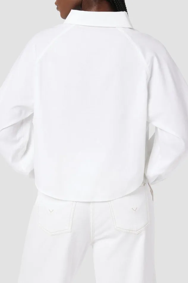 Hudson Jeans Tops and Sweaters Raglan Balloon Sleeve Button Down Shirt White 8211 Women Hudson Jeans Tops and Sweaters Raglan Balloon Sleeve Button Down Shirt White 8211 Women