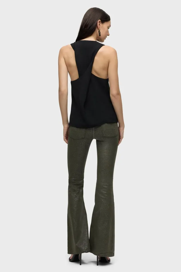 Hudson Jeans Tops and Sweaters Twist Back Woven Tank Black 8211 Women Hudson Jeans Tops and Sweaters Twist Back Woven Tank Black 8211 Women