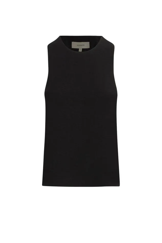 Hudson Jeans Tops and Sweaters Twist Back Woven Tank Black 8211 Women Hudson Jeans Tops and Sweaters Twist Back Woven Tank Black 8211 Women