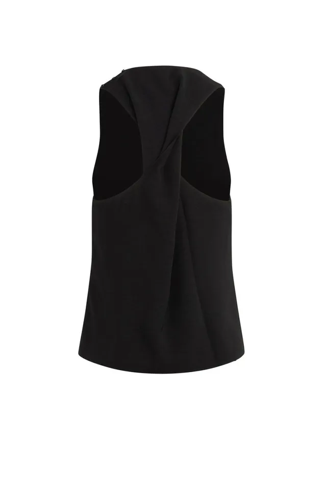 Hudson Jeans Tops and Sweaters Twist Back Woven Tank Black 8211 Women Hudson Jeans Tops and Sweaters Twist Back Woven Tank Black 8211 Women