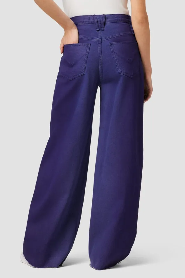 Hudson Jeans Wide Leg James HighRise Wide Leg Jean Deep Wisteria Ombre 8211 Women Hudson Jeans Wide Leg James HighRise Wide Leg Jean Deep Wisteria Ombre 8211 Women