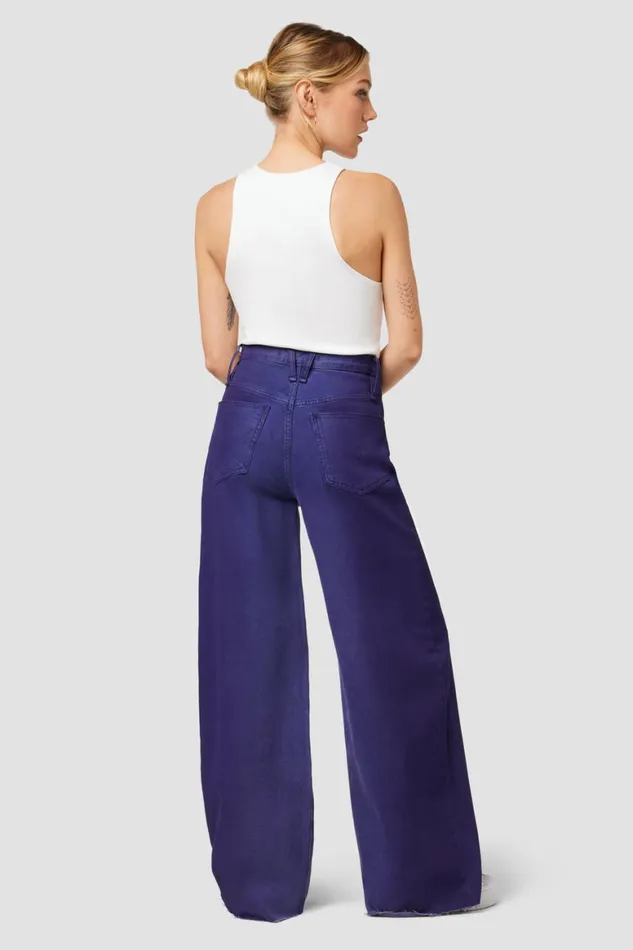 Hudson Jeans Wide Leg James HighRise Wide Leg Jean Deep Wisteria Ombre 8211 Women Hudson Jeans Wide Leg James HighRise Wide Leg Jean Deep Wisteria Ombre 8211 Women