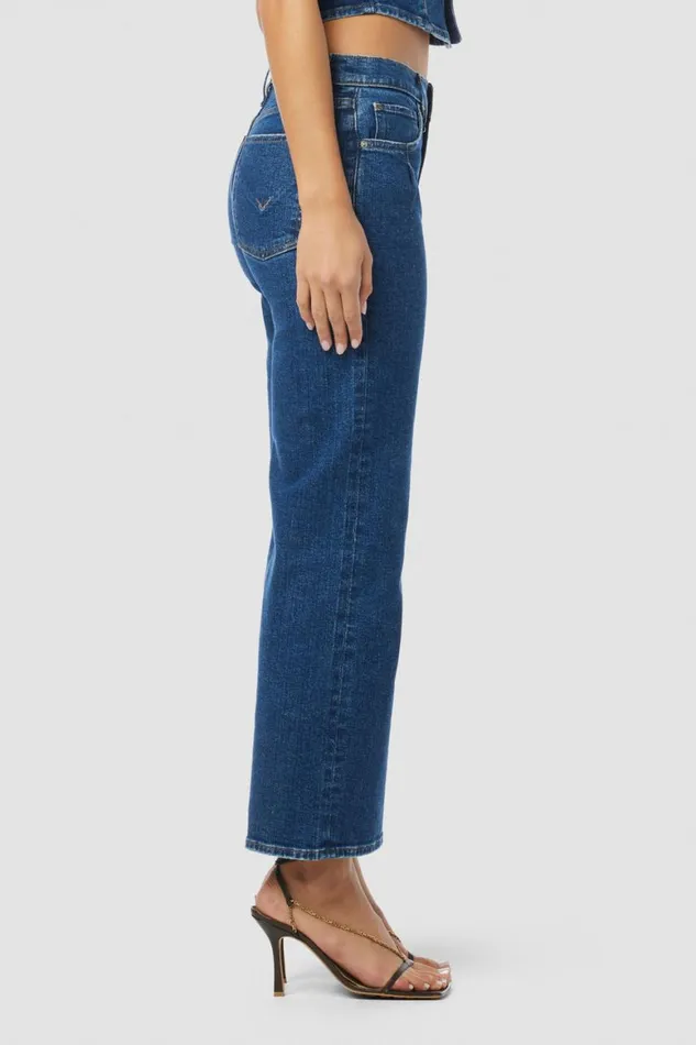 Hudson Jeans Wide Leg Rosie Pleated HighRise Wide Leg Jean Rocky Blue 8211 Women Hudson Jeans Wide Leg Rosie Pleated HighRise Wide Leg Jean Rocky Blue 8211 Women